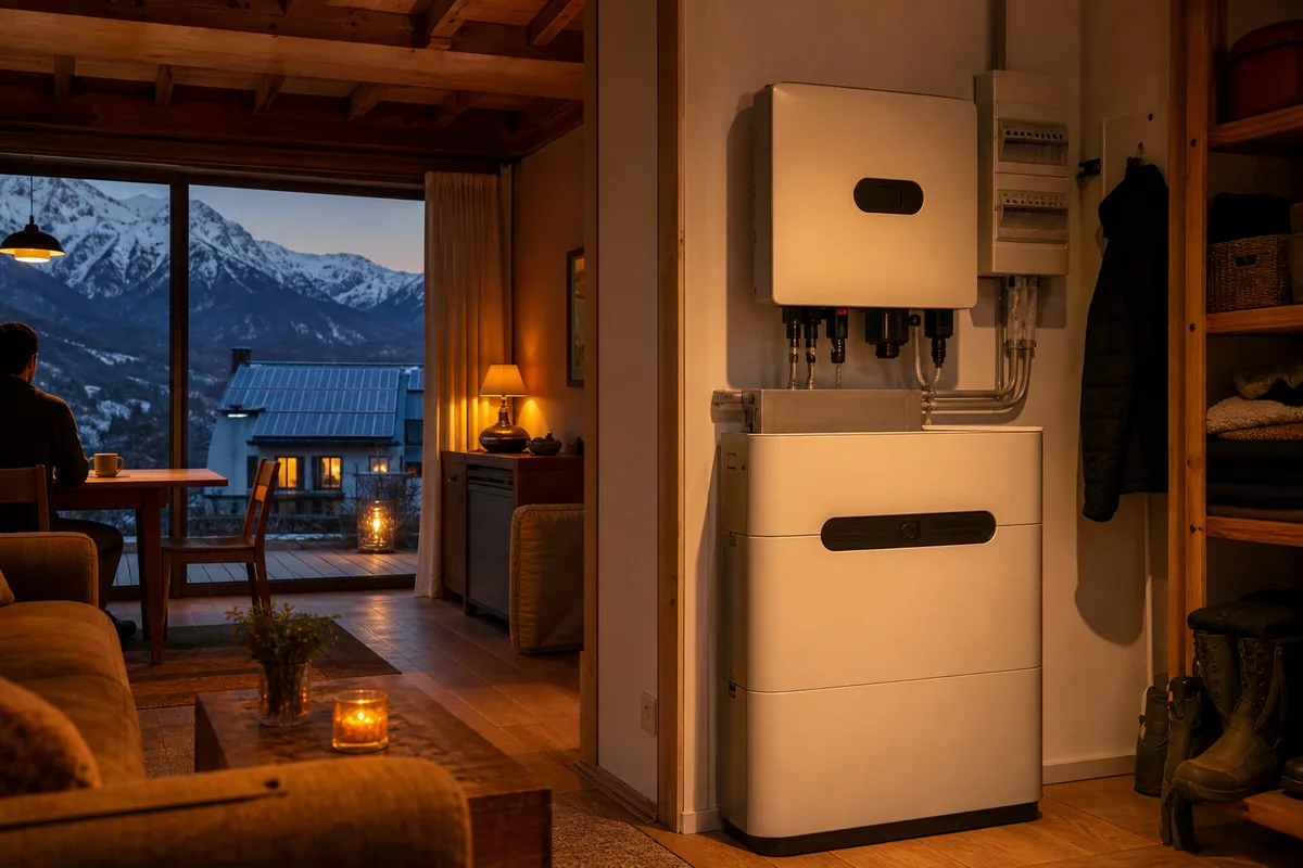 Batterie et autoconsommation à Embrun