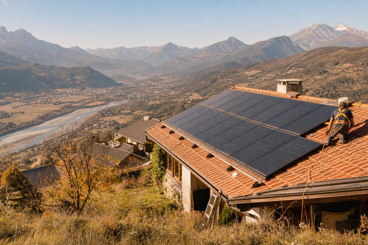 Panneau solaire Saint-Sauveur (05200) : installation photovoltaïque